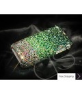 Gradation Crystallized Swarovski Phone Case - Green