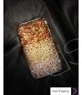 Gradation Crystallized Swarovski Phone Case - Gold