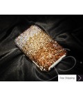 Gradation Crystallized Swarovski Phone Case - Gold