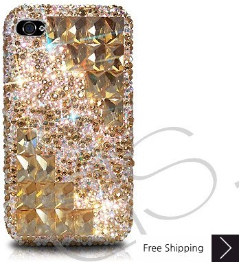 Symmetric Crystallized Swarovski Phone Case