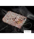 Diamond Flower Crystallized Swarovski Phone Case - Pink