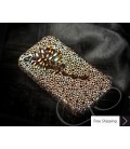 Diamond Flower Crystallized Swarovski Phone Case - Gold