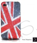 Mini Coper S Bling Swarovski Crystal iPhone 16 Case iPhone 16 Pro and iPhone 16 Pro MAX Case - Red