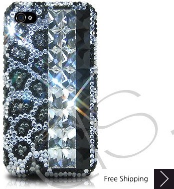 Diamond Print Crystallized Swarovski Phone Case