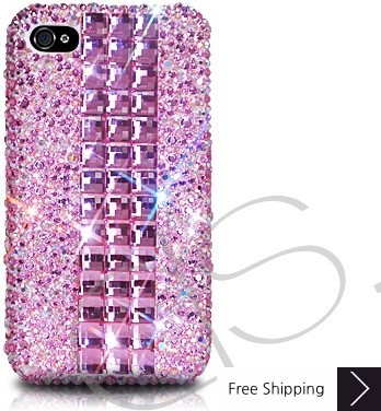 Cubical Pink Lady Crystallized Swarovski Phone Case