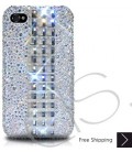 Cubical Alloy Crystallized Swarovski Phone Case