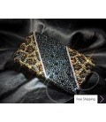Leopardo Print Crystallized Swarovski Phone Case