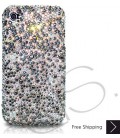 Scatter Bling Swarovski Crystal iPhone 16 Case iPhone 16 Pro and iPhone 16 Pro MAX Case - Black