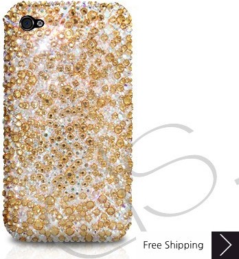 Scatter Crystallized Swarovski Phone Case - Gold