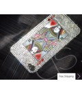 Poker Heart King Crystallized Swarovski iPhone 4 Case