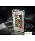 火かき棒の中心の女王結晶化スワロフ スキー iPhone 4 ケース