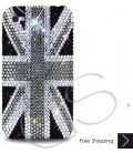 Mini Coper Bling Swarovski Crystal iPhone 15 Case iPhone 15 Pro and iPhone 15 Pro MAX Case - Gray