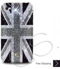Mini Coper Bling Swarovski Crystal iPhone 16 Case iPhone 16 Pro and iPhone 16 Pro MAX Case - Gray
