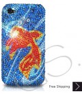 Goldfish Bling Swarovski Crystal iPhone 16 Case iPhone 16 Pro and iPhone 16 Pro MAX Case