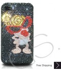 Hysteric Mini Bling Swarovski Crystal iPhone 15 Case iPhone 15 Pro and iPhone 15 Pro MAX Case - Color