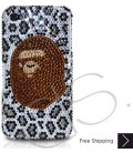 Bathing Ape Bling Swarovski Crystal iPhone 14 Case iPhone 14 Pro and iPhone 14 Pro MAX Case