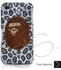 Bathing Ape Bling Swarovski Crystal iPhone 16 Case iPhone 16 Pro and iPhone 16 Pro MAX Case