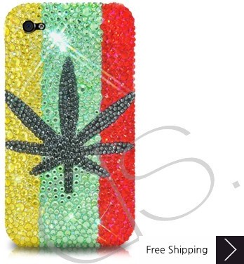 Leaf Crystallized Swarovski Phone Case