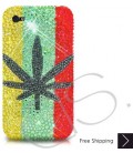 Leaf Bling Swarovski Crystal iPhone 16 Case iPhone 16 Pro and iPhone 16 Pro MAX Case