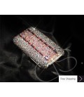 Stitching Pink Crystallized Swarovski Phone Case