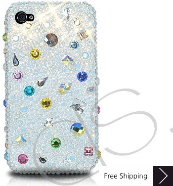 Drops Scatter Crystallized Swarovski Phone Case