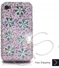 Petal Drops Crystallized Swarovski Phone Case - Pink