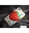 Strawberry 3D Crystallized Swarovski Phone Case