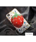 Strawberry 3D Crystallized Swarovski Phone Case