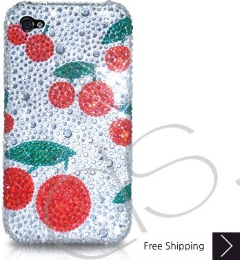 Cherries Crystallized Swarovski Phone Case