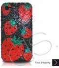 Strawberry Red Crystallized Swarovski Phone Case