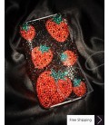 Strawberry Red Crystallized Swarovski Phone Case