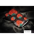 Strawberry Red Crystallized Swarovski Phone Case