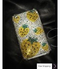 Strawberry Yellow Crystallized Swarovski Phone Case