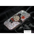 Cute Girl Crystallized Swarovski Phone Case