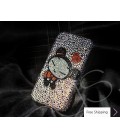 Cute Girl Crystallized Swarovski Phone Case