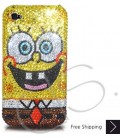 SpongeBob Bling Swarovski Crystal iPhone 16 Case iPhone 16 Pro and iPhone 16 Pro MAX Case