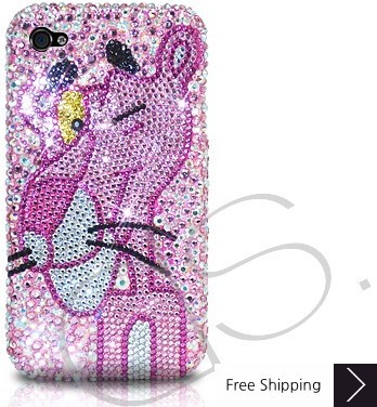 Pink Panther Crystallized Swarovski Phone Case