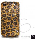 Leopardo Bling Swarovski Crystal iPhone 16 Case iPhone 16 Pro and iPhone 16 Pro MAX Case