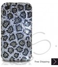 Leopardo Scatter Bling Swarovski Crystal iPhone 14 Case iPhone 14 Pro and iPhone 14 Pro MAX Case