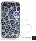 Leopardo Scatter Bling Swarovski Crystal iPhone 16 Case iPhone 16 Pro and iPhone 16 Pro MAX Case