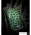 Leopardo Crystallized Swarovski Phone Case - Green