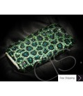 Leopardo Crystallized Swarovski Phone Case - Green