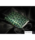 Leopardo Crystallized Swarovski Phone Case - Green