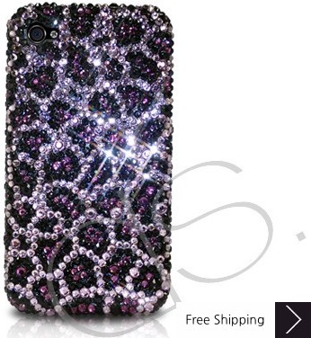 Leopardo Blossomed Crystallized Swarovski Phone Case