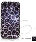 Leopardo Blossomed Bling Swarovski Crystal iPhone 16 Case iPhone 16 Pro and iPhone 16 Pro MAX Case