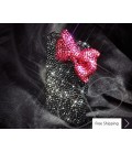 Ribbon 3D Crystallized Swarovski Phone Case - Magenta