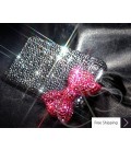 Ribbon 3D Crystallized Swarovski Phone Case - Magenta