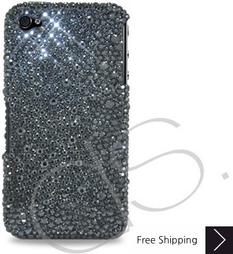 Organize Crystallized Swarovski Phone Case - Black