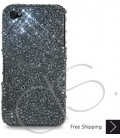 Organize Bling Swarovski Crystal iPhone 16 Case iPhone 16 Pro and iPhone 16 Pro MAX Case - Black