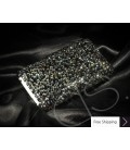 Organize Crystallized Swarovski Phone Case - Black